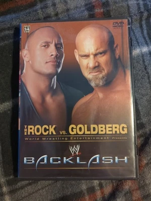 WWE Backlash DVD 2003 Goldberg The Rock Brock Lesnar John Cena Wrestling - Image 1 of 3