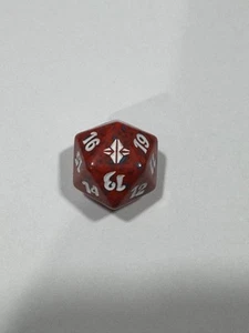 ROE Rise of the Eldrazi Red Spindown Dice Die D20 - MTG Magic: The Gathering - Picture 1 of 1