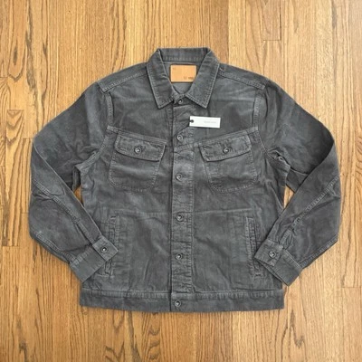 TAYLOR STITCH длинный Haul куртка в сланец шнур серый мужской размер XL 44 новый с Ярлыками рекомендуемая розничная цена производителя $198 - Изображение 1 из 4