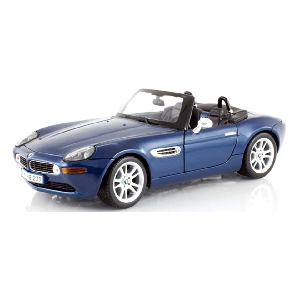 Voiture 1/18 Maisto Bmw Z8 Roadster Bleu Collection Miniature Diecast 1:18 - Photo 1/1