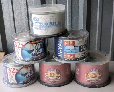 300+ CDR Lot 32-x, Hypermedia, Hi-Val, Spin-X, Others  - Image 1 of 4