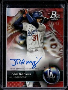 Bowman Platinum 2023 #TOP-23 José Ramos Top Prospects rojo automático/10 Dodgers (50 k) - Imagen 1 de 2