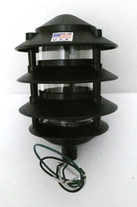 Vintage Greenfield 4 Tier Path Light PL4TBL Green USA New - Picture 1 of 7