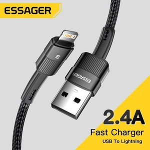 Câble USB Charge Rapide Essager 3m de Long pour iPhone 11 12 13 14 Pro Max Mini Xs - Photo 1 sur 17
