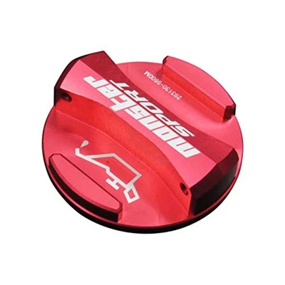Racing Oil Filler Cap One Touch Type Red Anodized R06A/K10C Turbo/K12B  - Image 1 of 4