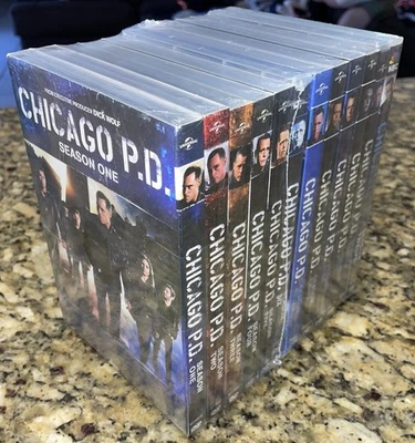 CHICAGO PD COMPLETE SEASON 1+2+3+4+5+6+7+8+9+10+11+12 DVD SET 60 DISC NEW P.D. - image 1 of 3