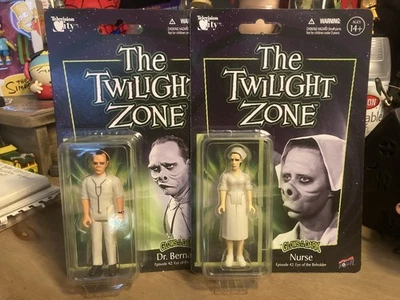 The Twilight Zone Dr Bernardi And Nurse Glow In The Dark Collectables Nostalgia - Image 1 of 2