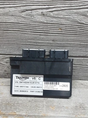 2015 Triumph Trophy SE ECU Computer Controller Unit Black Box 1290194 - Image 1 of 4