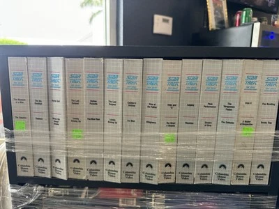 A Full set of Star Trek VHS Tapes. Shelving not included. - Image 1 of 4