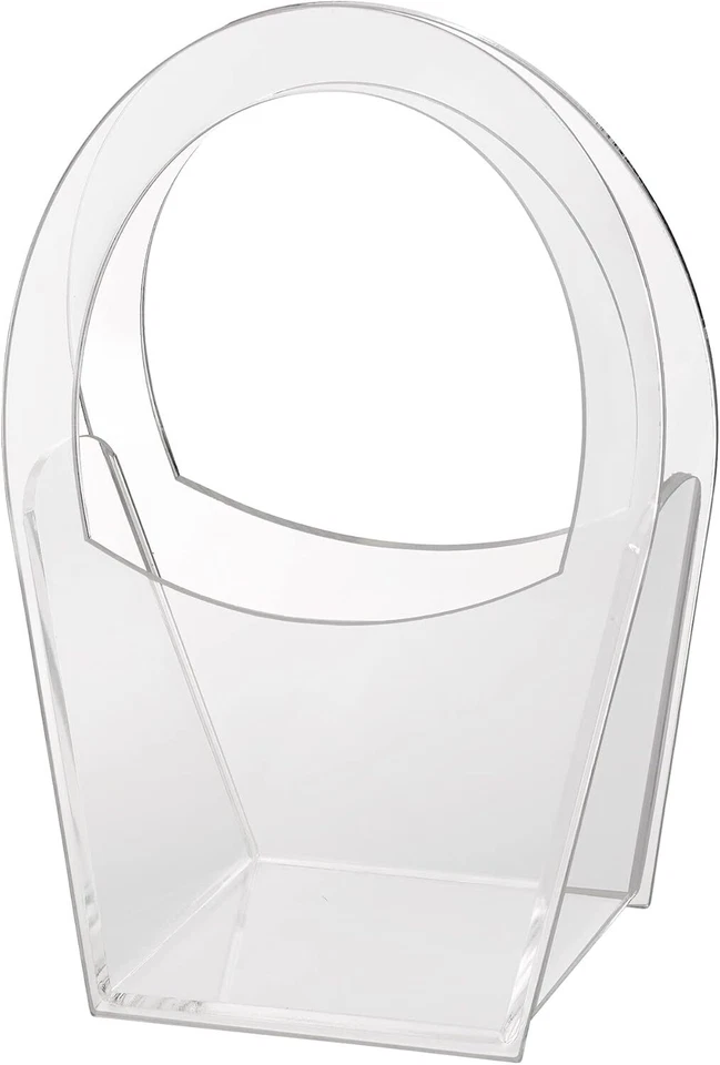 Cesta Lillian Rose transparente moderna flor niña, talla única Foto 1 de 1