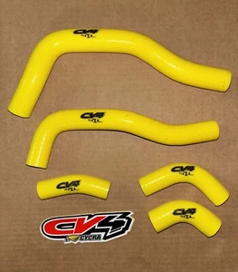 2005 Honda CRF450r CV4 Radiator Hose Kit Yellow - Picture 1 of 1
