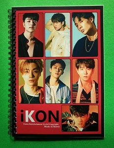 iKON Notebook KPOP Star iKON (5.9" x 8.2") - Picture 1 of 7