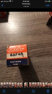 TUBO ELECTRÓNICO DE COLECCIÓN GM DELCO 6AF4A EF REEDICIÓN - Imagen 1 de 2