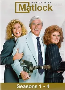 MATLOCK SEASONS 1-4 (1 2 3 4) DVD ANDY GRIFFITH M48 - Picture 1 of 1