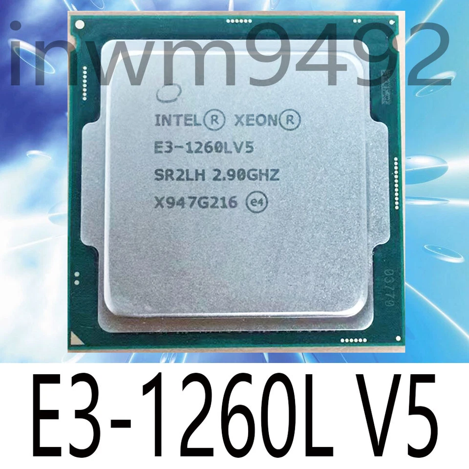 Intel Xeon E3-1260L V5 2.90GHz 4-Core SR2LH LGA-1151 CPU Processor - Image 1 of 1