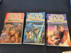 Star Wars: Black Fleet Crisis Trilogy: 3 Book 1st Ed PB Lot: No Legends Banners - Picture 1 of 12