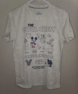 NEW UNISEX KIDS DISNEY MICKEY AND FRIENDS COOL CREW TEE T-SHIRT SIZE L - Picture 1 of 2