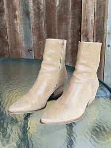 Matisse Caty Bootie Leopard Print Ankle Boots Zip Womens Size 8.5 M - Picture 1 of 17