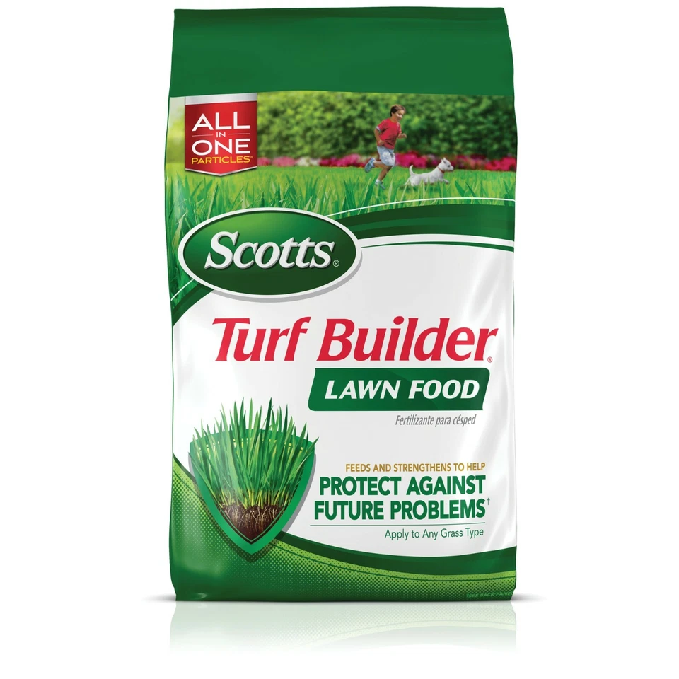 Scotts Turf Builder Lawn Food Northern 37,5 lb. Cubierta 15.000 m² ft. Foto 1 de 3