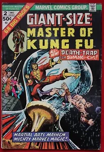 Giant-Size Master of Kung Fu Vol 1 Issue 2 Mavel Comics Shang-Chi Paul Gulacy 74 - Picture 1 of 11