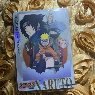 Sasuke Sakura Kakashi Hatake NARUTO Classic Anime Waifu Girl ACG Holo Card - Image 1 of 4