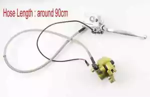 Front Hydraulic Disk Brake Lever Kit For Some Honda Monkey Z50 Bike Skyteam Z 50 - Foto 1 di 9