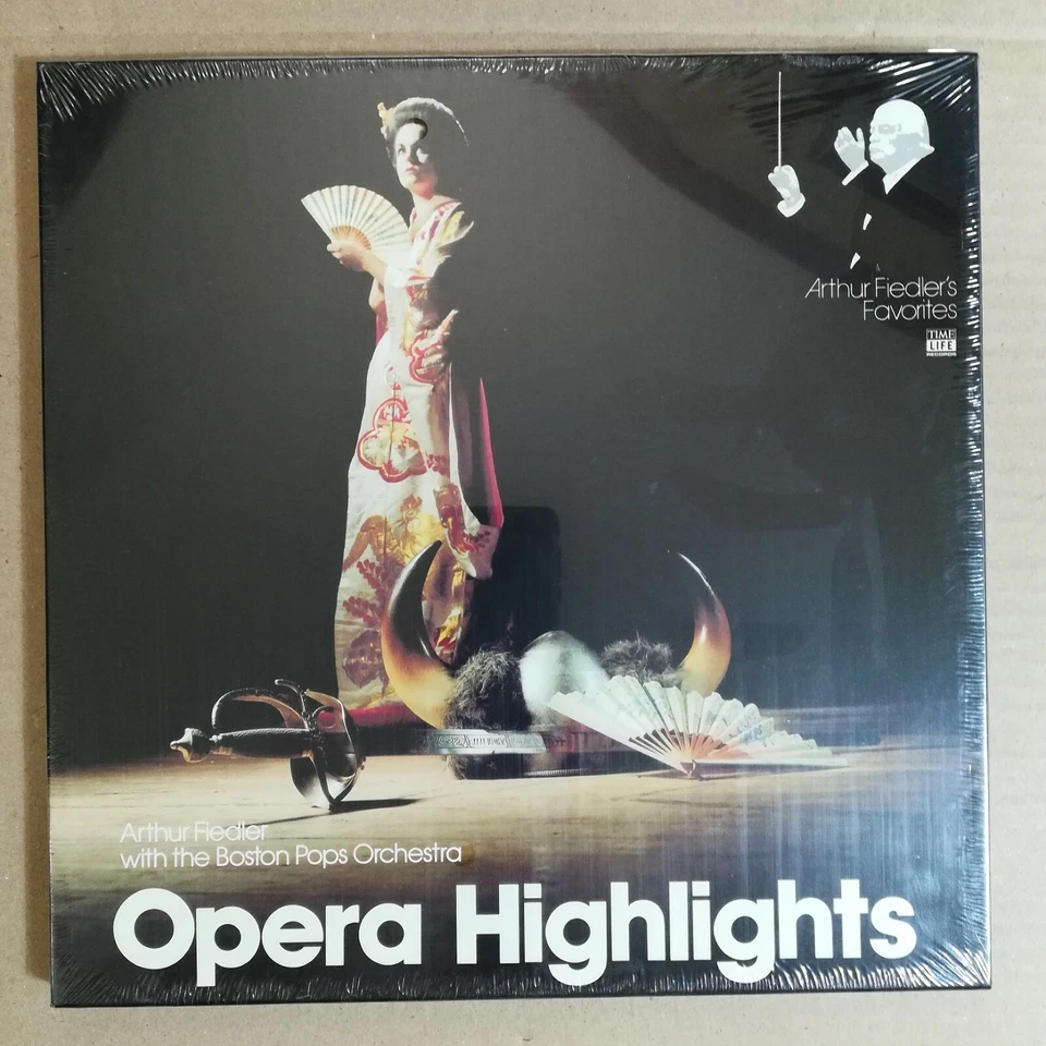 ARTHUR FIELDER / BOSTON POPS Opera Highlights 3LP BOX Time Life STLF-0012 SEALED - Image 1 of 1