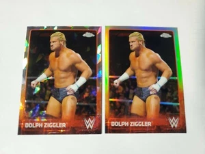 Dolph Ziggler 2015 Topps Chrome Cracked Ice & Silver Refractor #24 - Picture 1 of 2