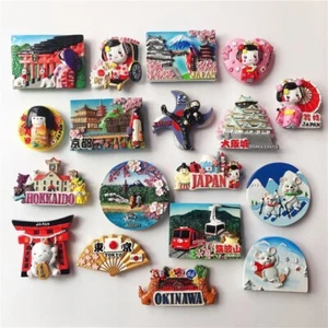 Japan Nuclear Explosion Museum Fridge Magnets Mount Fuji - Picture 1 of 71
