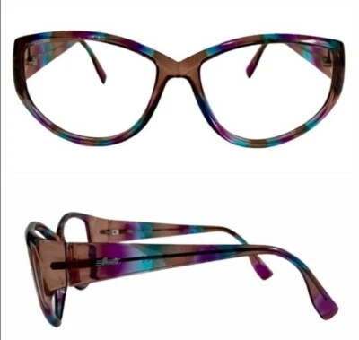 Gafas/marcos angulares Silhouette años 80, Mod SPX 3137, hechos en Austria Foto 1 de 4