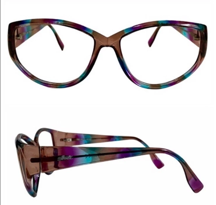 Gafas/marcos angulares Silhouette años 80, Mod SPX 3137, hechos en Austria Foto 1 de 4