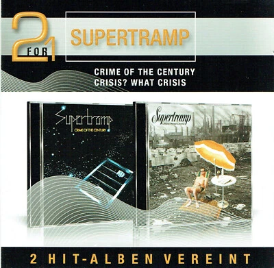 (2CDs) Supertramp - Crime Of The Century / Crisis? What Crisis? - Dreamer - Bild 1 von 2