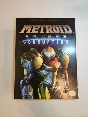 ⭐️Metroid Prime 3 Corruption Prima Games Strategy Guide Nintendo With Poster🔥 - Image 1 of 4