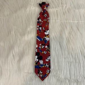 Vintage Mickey and co Mickey Mouse soccer clip on tie (boys) - Picture 1 of 3