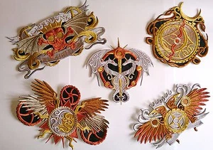 Embroidered Steampunk Alchemy Motif / Patch / Badge / Applique - Lots of designs - Picture 1 of 7
