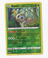 2021 Pokémon Basic ROWLET HP 50 006/072 Reverse Holo
