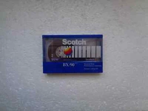 Vintage Audio Cassette SCOTCH BX/90 * Rare US Model 1990 * - Photo 1/3