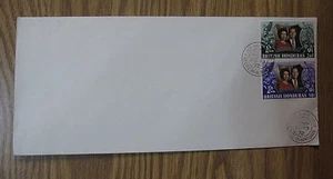 BRITISH HONDURAS 1972 SILVER WEDDING SET UN-ADDRESSED FIRST DAY COVER - Picture 1 of 1