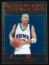2000-01 Topps Heritage Retrofractors Parallel (1:95) #1 Jason Kidd Suns #138/272