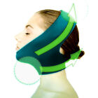 Beauty V-Line Face Mask Chin Neck balancing lift up belt Sheet Green by Dexac