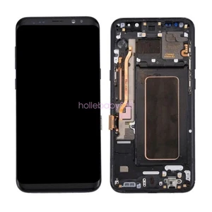 OLED Display + Digitizer Touch Screen Assembly For Samsung Galaxy S8 G950 -Black - Photo 1 sur 1