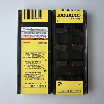 SANDVIK / N151,2-400-4E 1125 / Insertos de Carburo 10 Pzs - Imagen 1 de 4