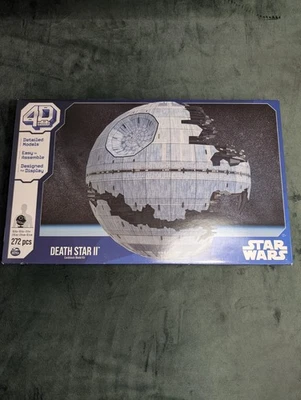 Kit Modelo Cartulina 4D CONSTRUCCIÓN - Star Wars Estrella de la Muerte II NUEVO CON ETIQUETAS Foto 1 de 4