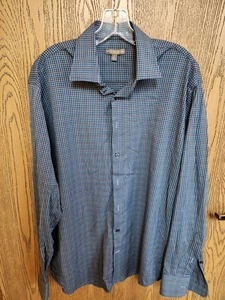 Peter Millar Sommer bequem Langarm kariertes Hemd Größe L - Bild 1 von 5