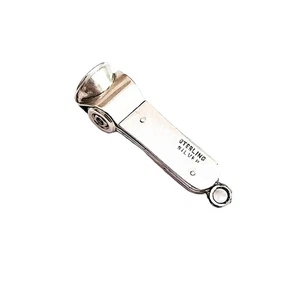 Excellent Sterling Silver Cigar Cutter - VGC - Picture 1 of 5