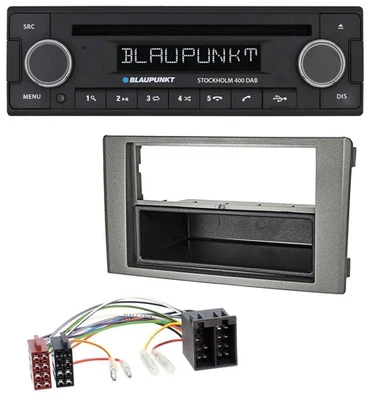 Blaupunkt MP3 Bluetooth DAB CD USB Autoradio für Iveco Daily (06-14) dunkelgrau - Bild 1 von 4