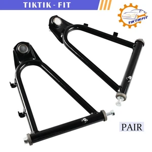 Front Upper Left & Right A-Arms for Yamaha Banshee 350 YFZ350 1991-2006 Black - Picture 1 of 9