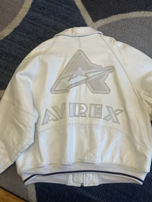 Chaqueta Universitaria Avirex Vintage en Excelente Estado Sin Manchas ni Amarillento 4XL Foto 1 de 4