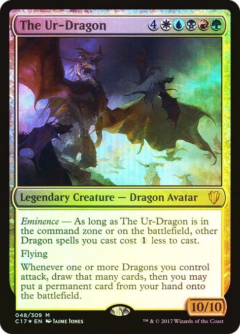 The Ur-Dragon - Commander 2017 (C17) - Foil - Image 1 of 1