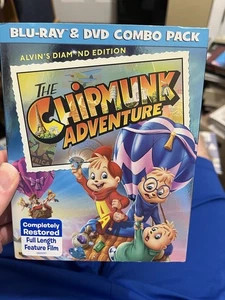 The Chipmunk Adventure (1987) Blu-ray Sealed w/ Slipcover - Picture 1 of 5